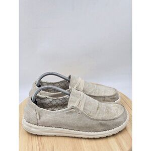 Hey Dude Wendy Slip ON Loafers Sparkling Gold Womens sz 11